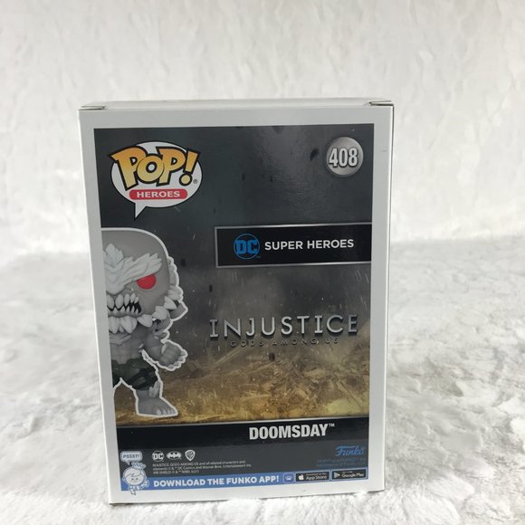 Funko POP! Heroes Injustice God Among Us #408 Doomsday NIB - Picture 4 of 5